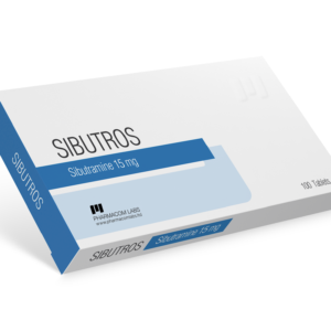Pharmacom Sibutros 15 Sibutramine 100 Pills X 15mg